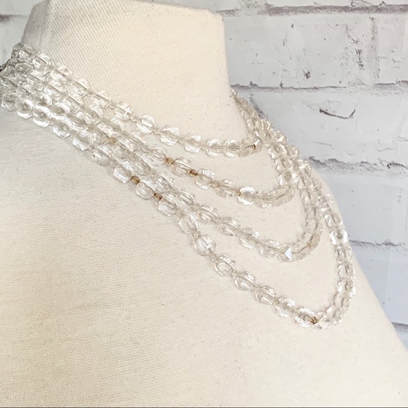 Tarina Tarantino Crystal Multiple Strand Necklace - Picture 2 of 8